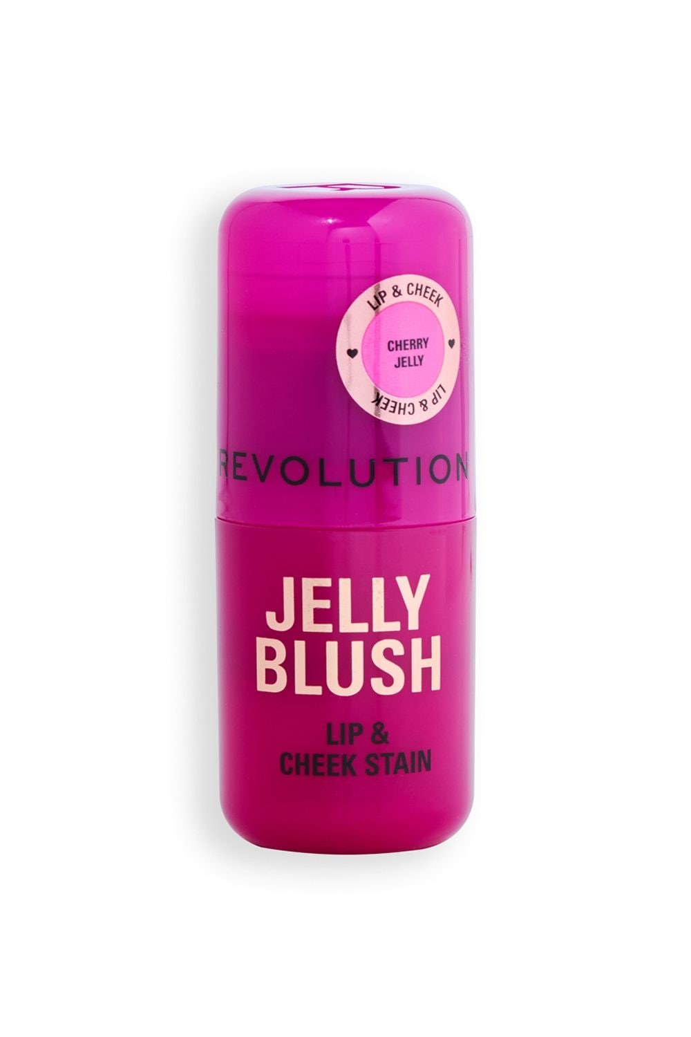 Revolution Jelly Blush Stick Lip and Cheek Stain 5.5G Cherry Red image 3