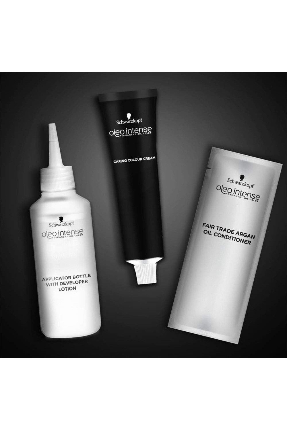 Schwarzkopf Oleo Intense 4-23 'Oil Colour' Ammonia Free Burgundy Red 3x image 4