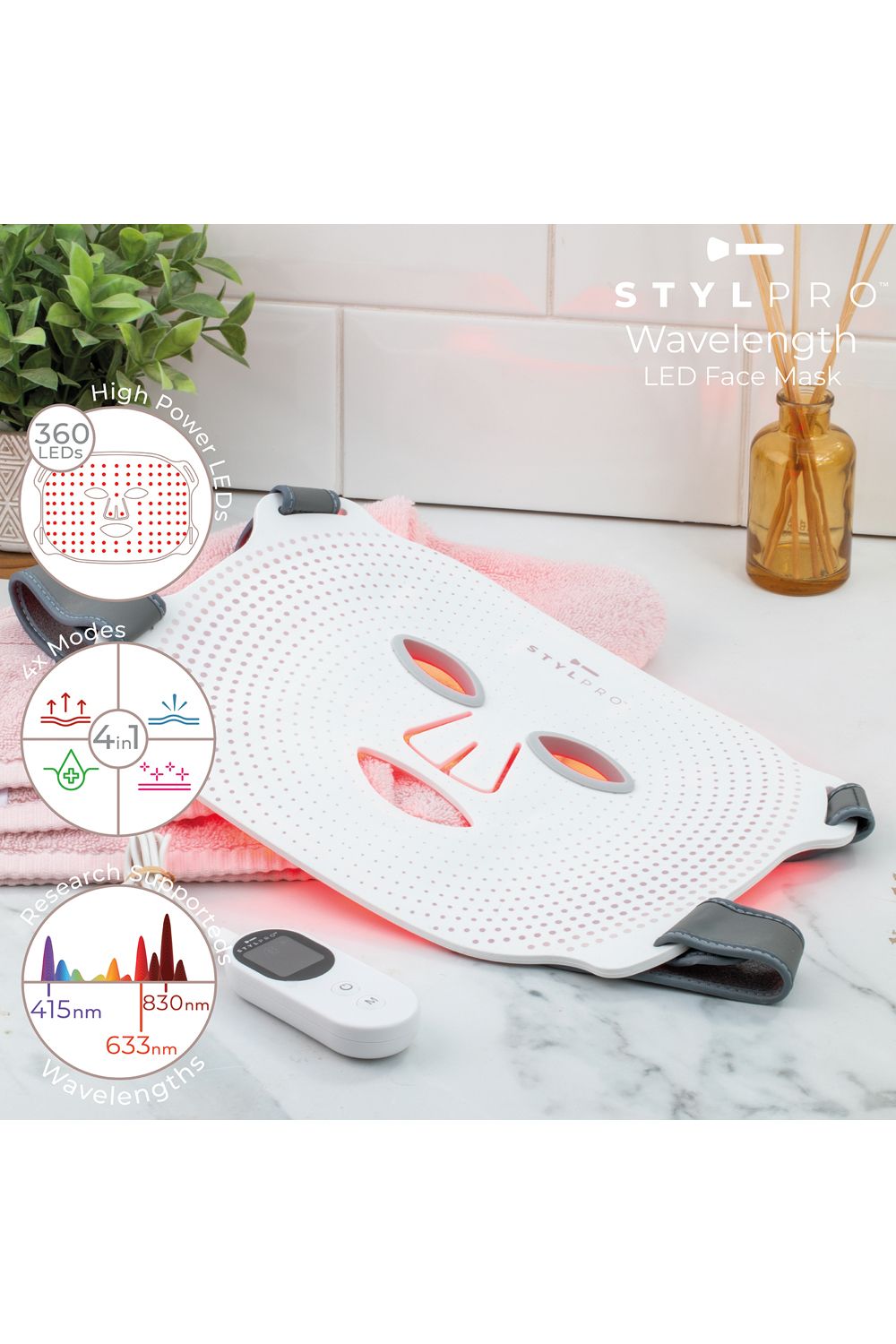 Stylpro LED Wavelength Face Mask Multi image 6