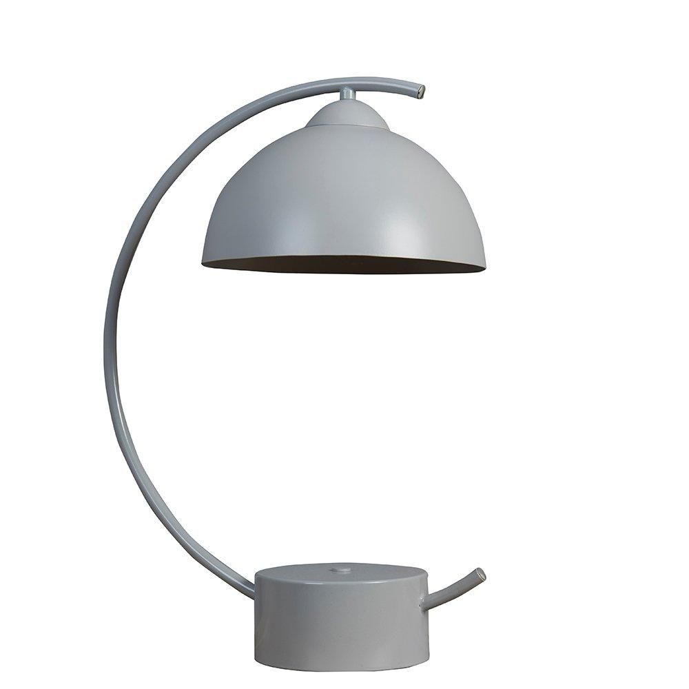 ValueLights Lua Cool Grey Table Lamp image 2