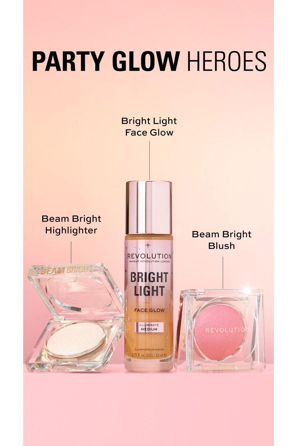 Revolution Beam Bright Blush Peach Pop image 8