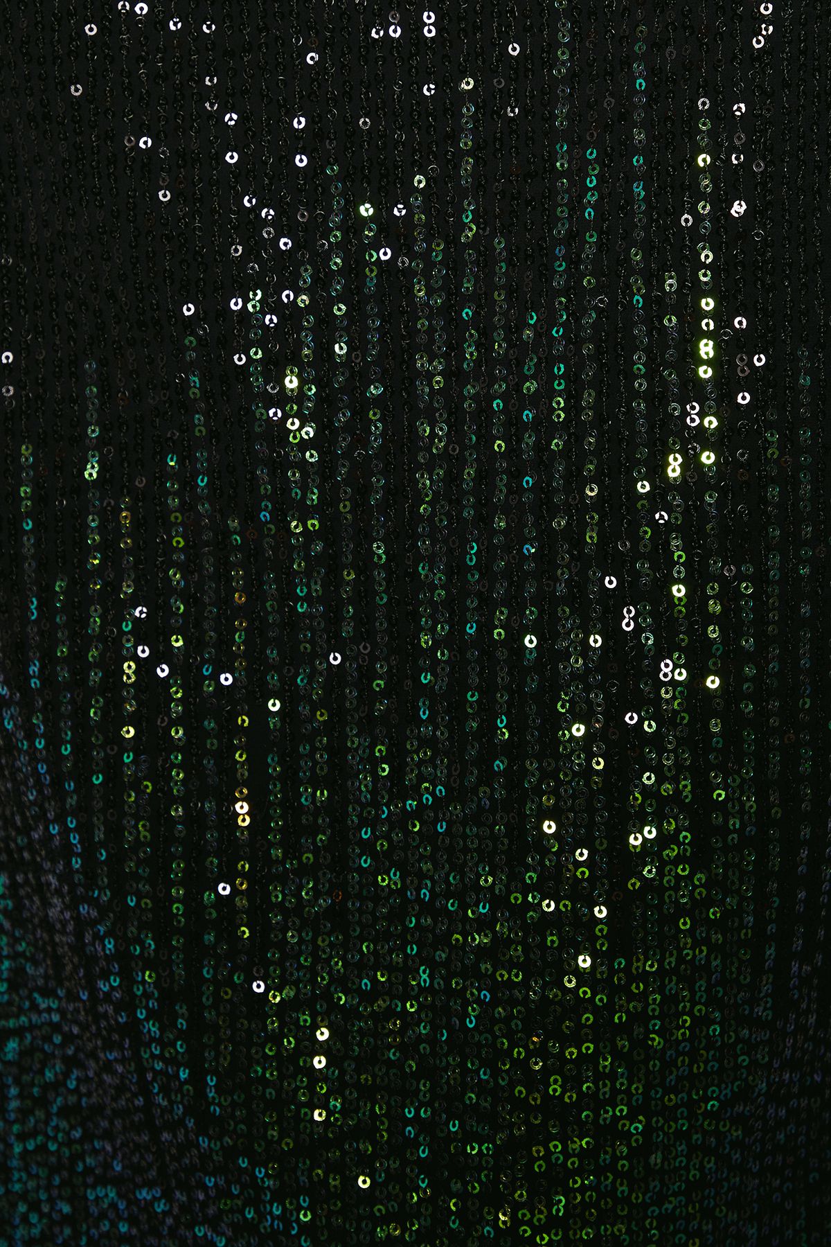 Principles Green Ombre Sequin Halterneck Midi Dress Green image 5