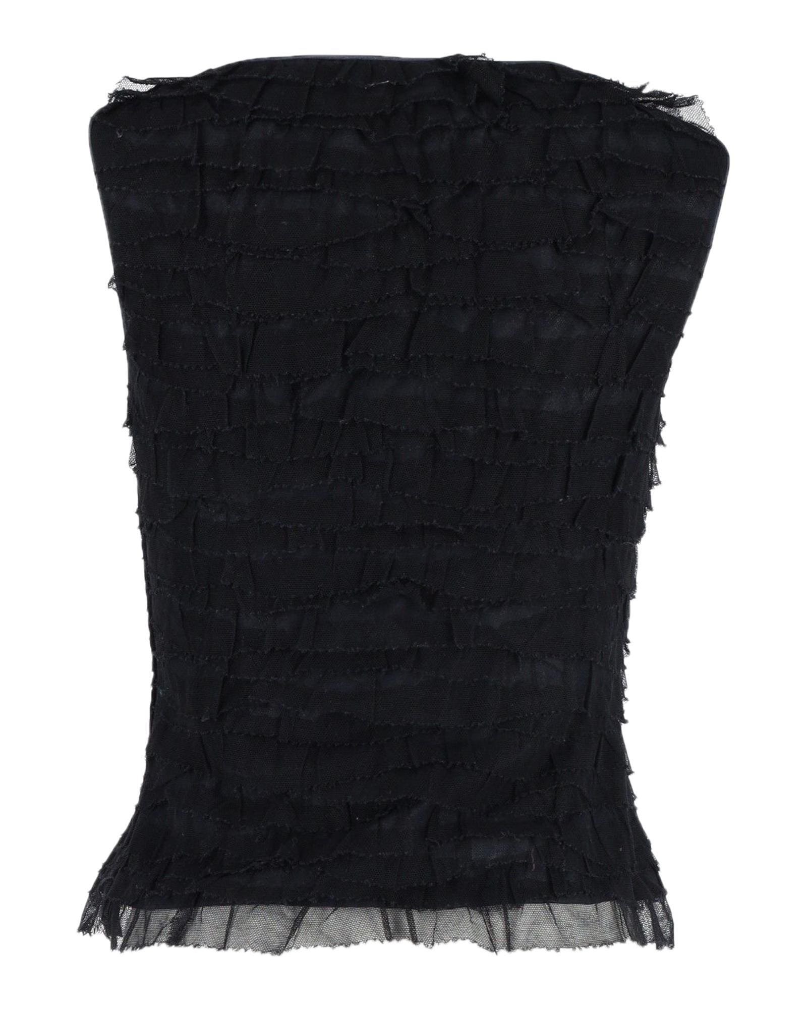 Marc Jacobs Preloved Layered Ruffled Sleeveless Top Wo - Navy Blue Blouses image 3