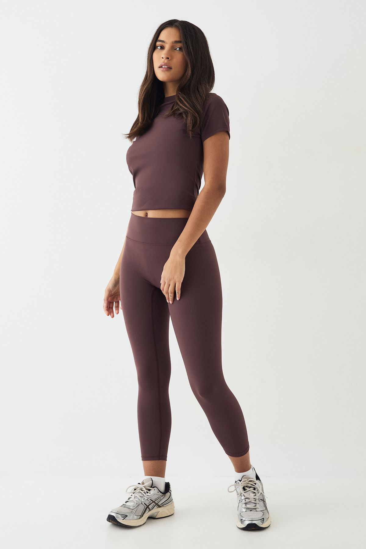 DSGN Studio DSGN Studio Ultra Sculpt Highwaist 7/8 Legging Chocolate image 3