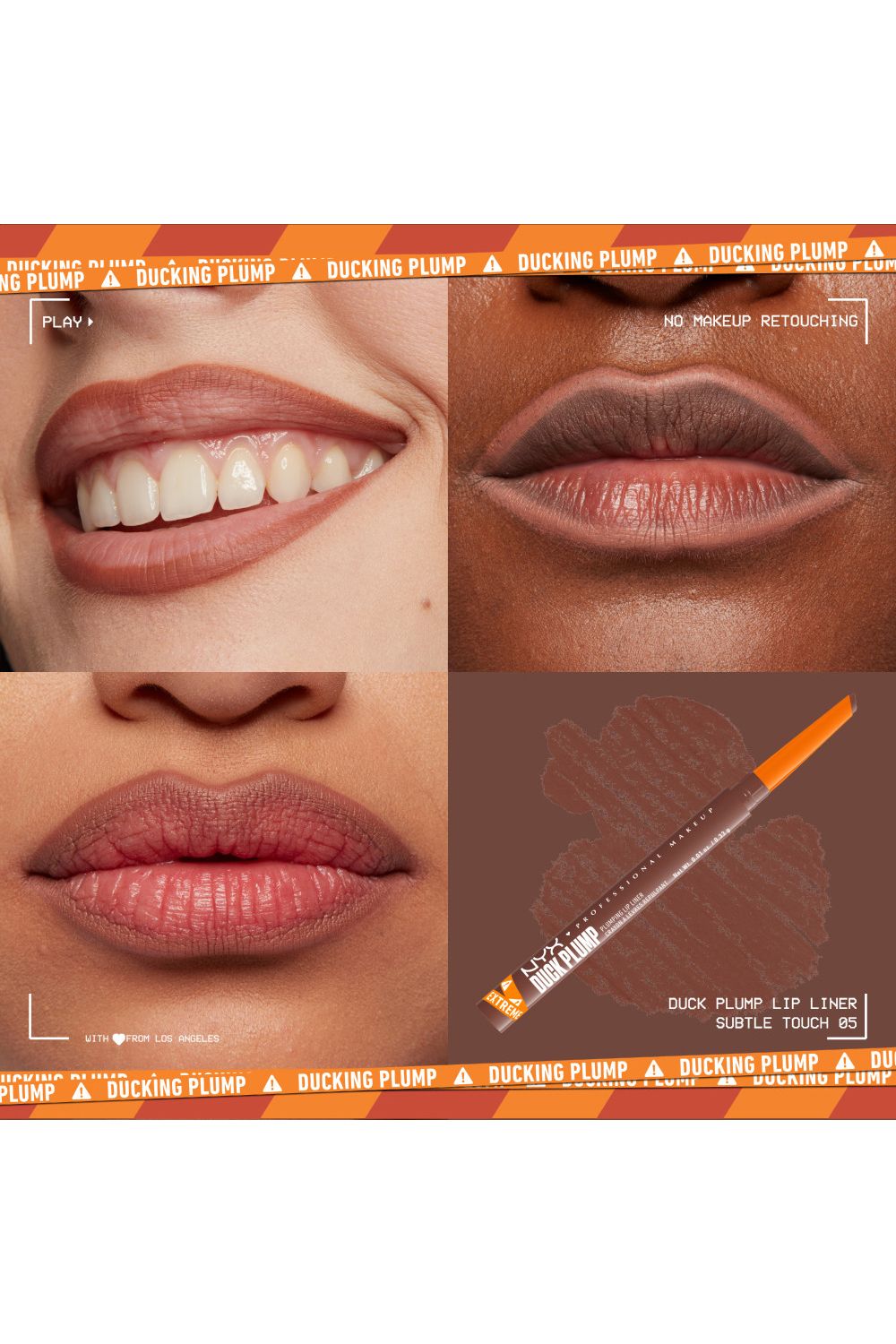 NYX Professional Makeup Duck Plump Plumping Lip Liner 0.33g Subtle Touch image 4