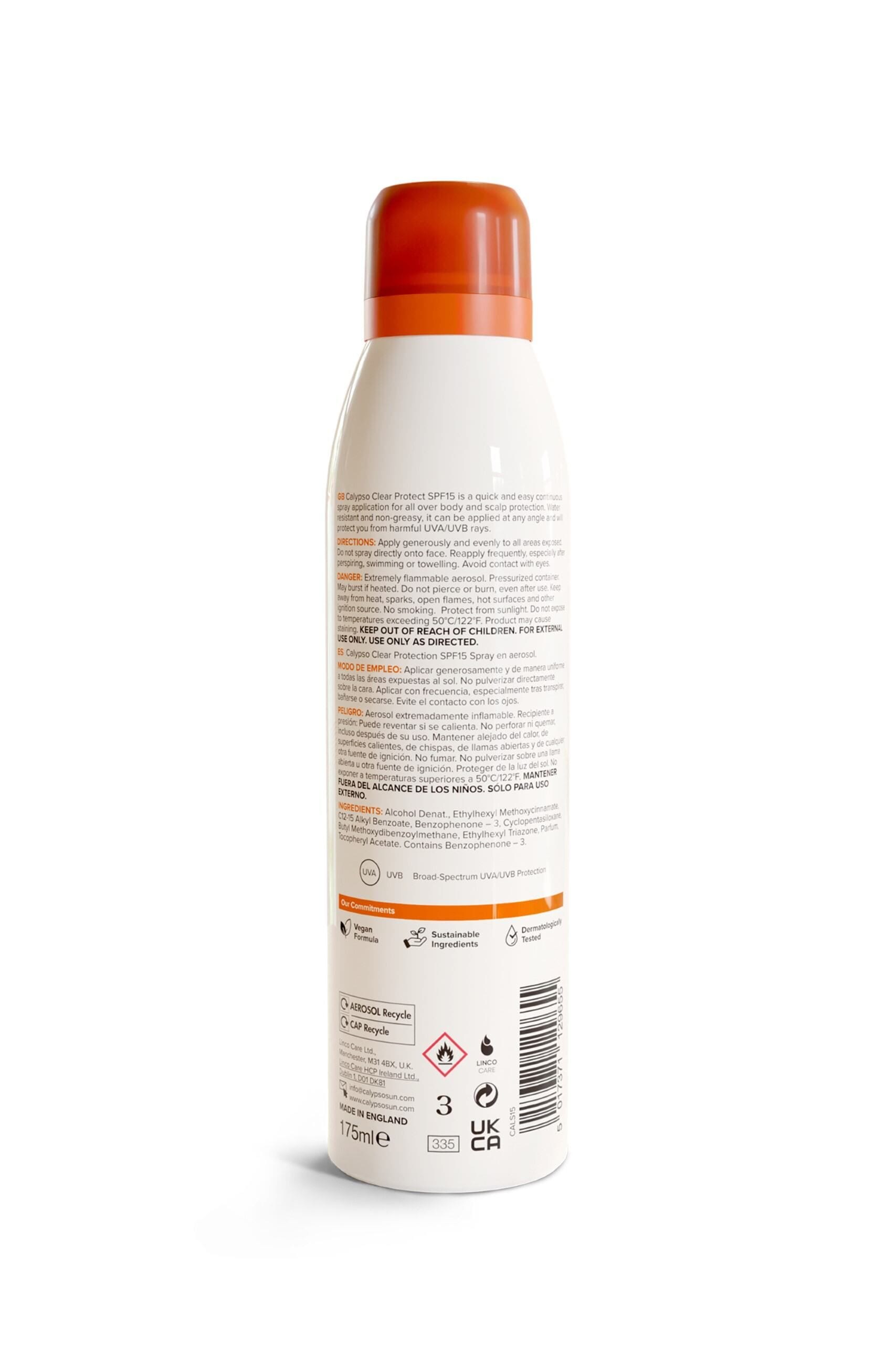 Calypso Clear Protect Dry Mist Spray SPF15 image 3