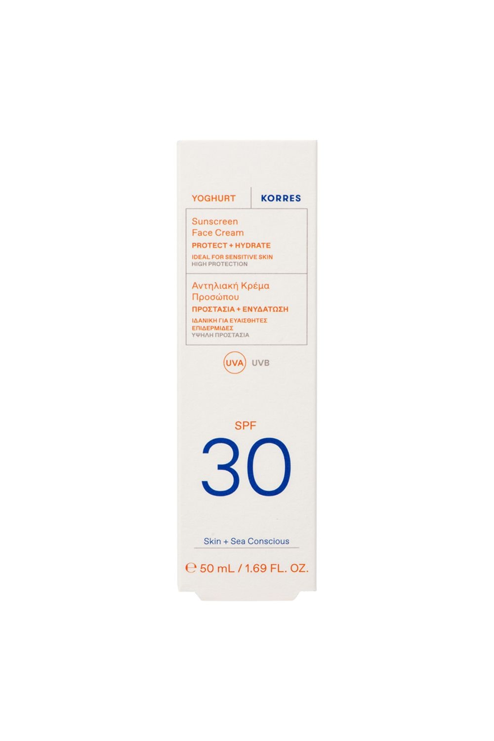 Korres Yoghurt Sunscreen Face Cream SPF 30 50ml Multi image 3