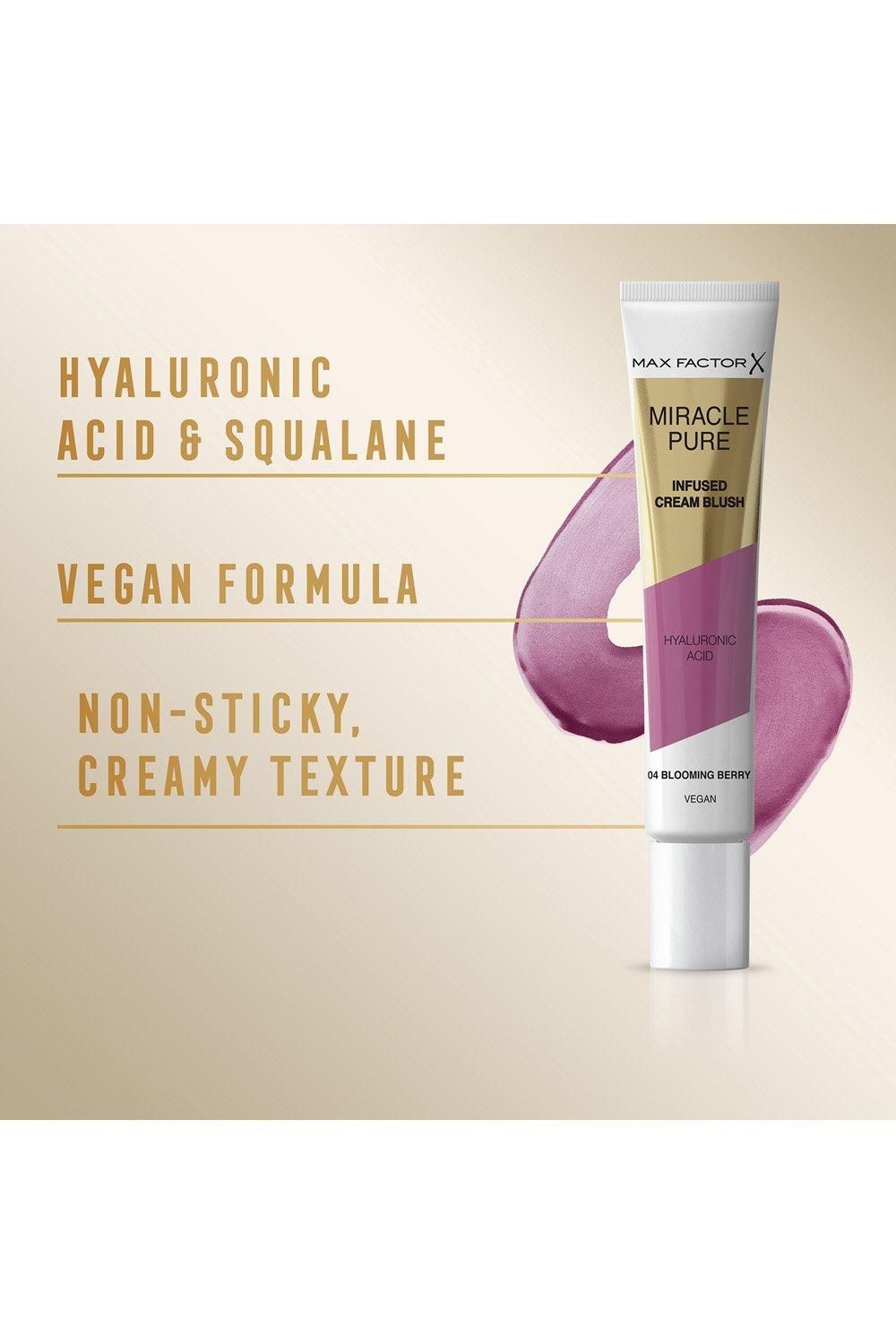 Max Factor Miracle Pure Infused Cream Blush Blooming Berry image 4