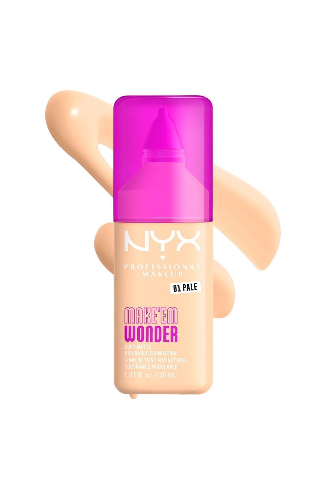 NYX Professional Makeup Wonder Foundation 30ml Pale