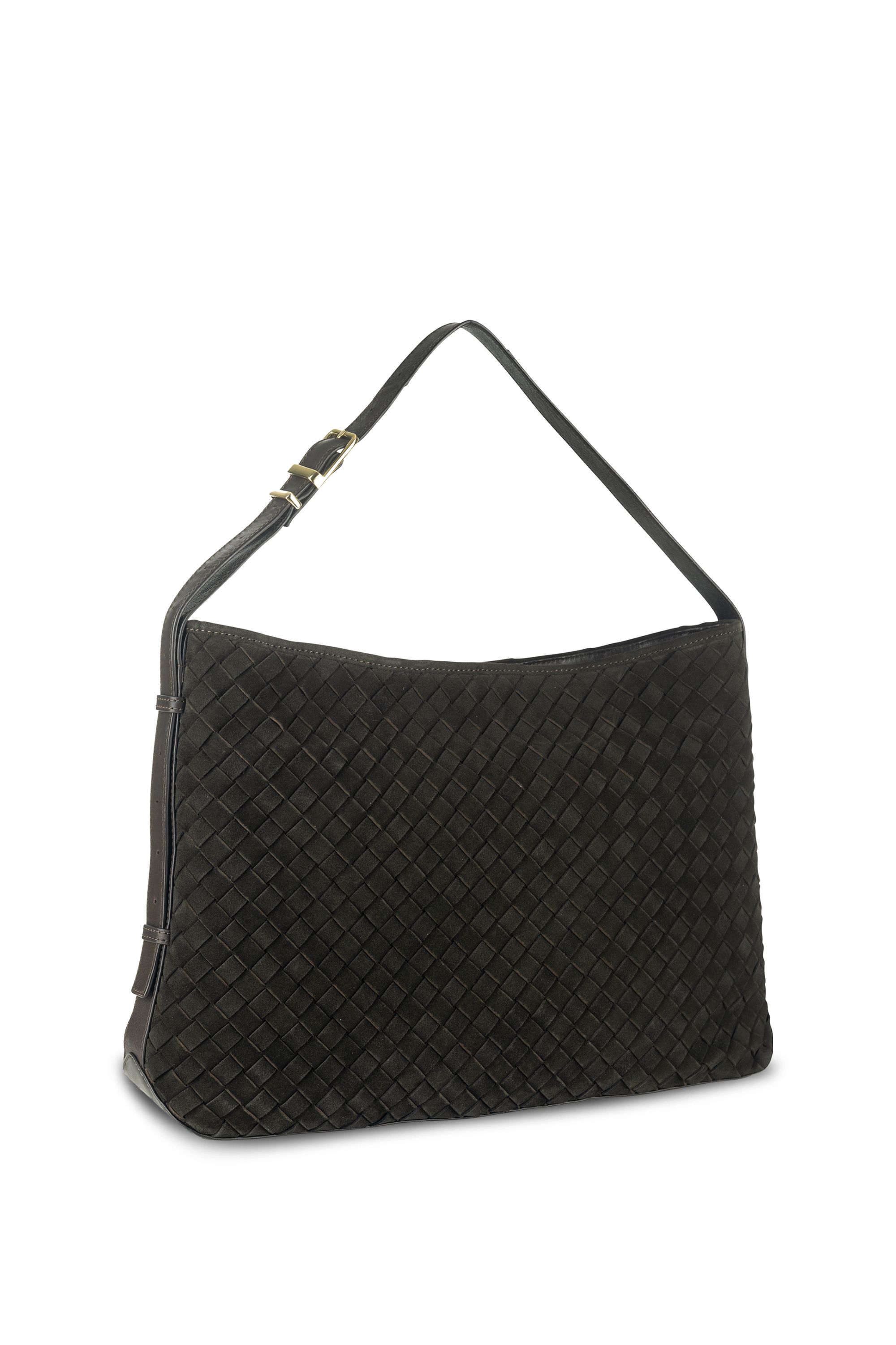 Apatchy London The Holly Chocolate Suede Bag image 3