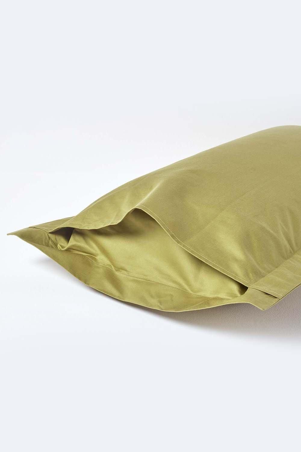 Homescapes Egyptian Cotton Oxford Pillowcase 1000 TC, King Size image 3