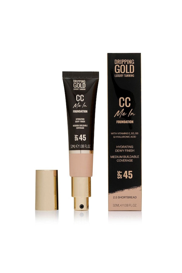 Dripping Gold CC Cream SPF40 35ml Shortbread 2_5