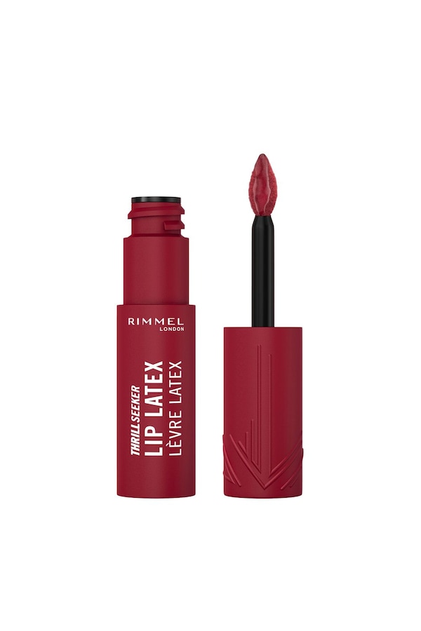 Rimmel London Thrill Seeker Lip Latex 6ml Teach Em Peach