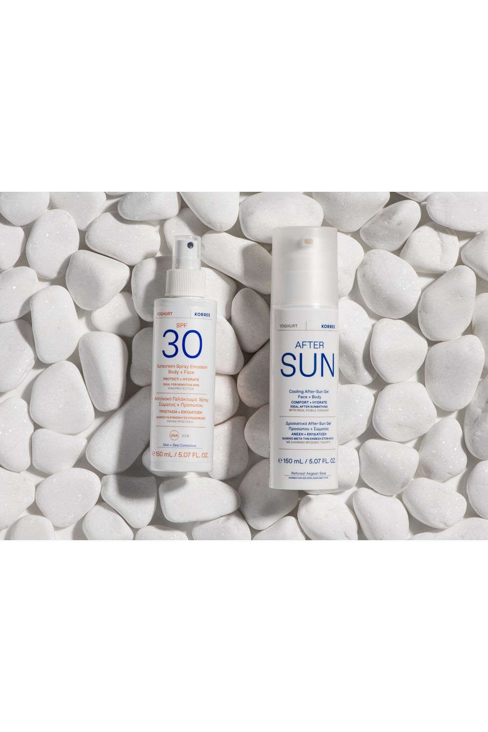 Korres Yoghurt Sunscreen Spray Emulsion Body + Face SPF 30 150ml Multi image 3