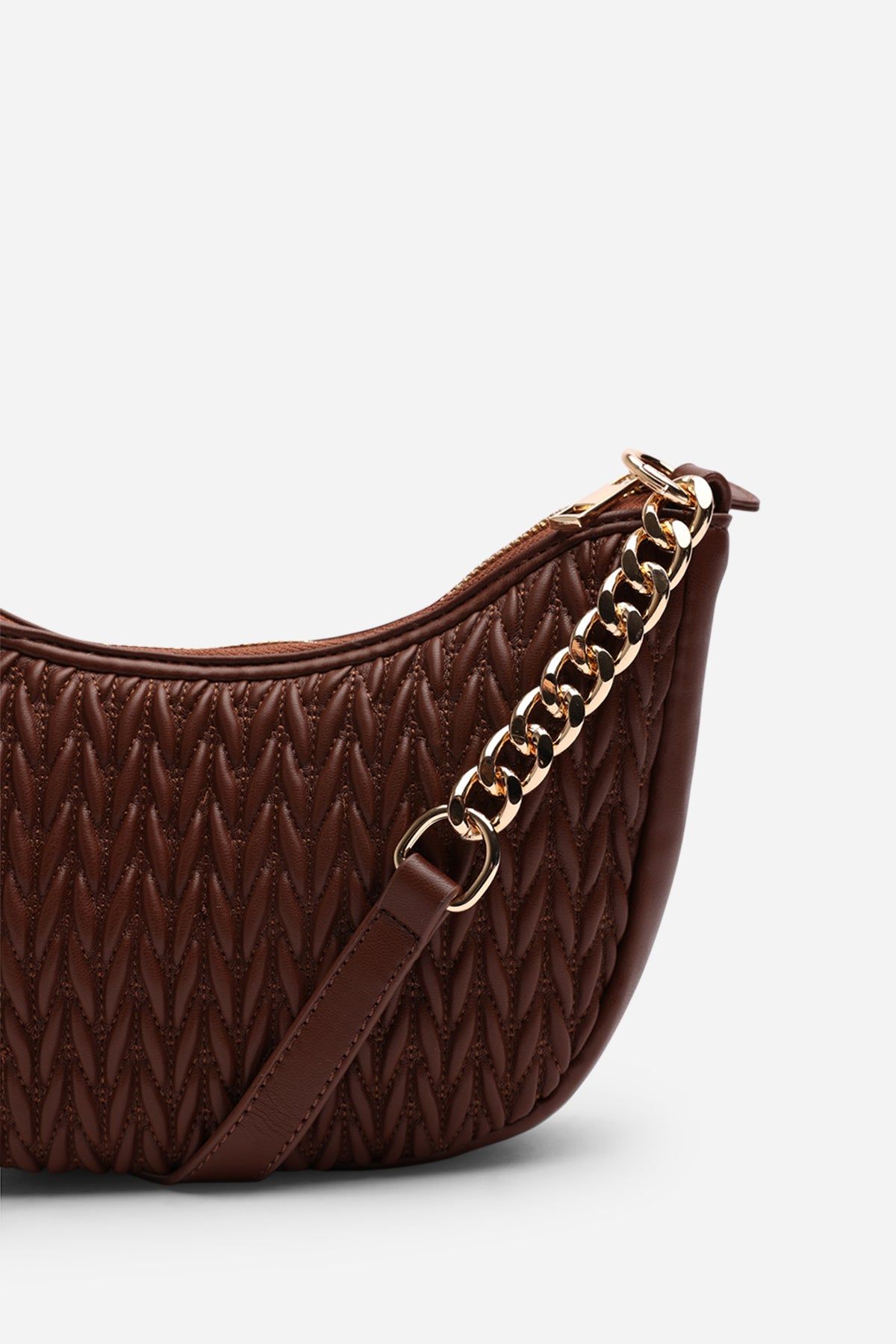 Where's That From 'Belleza' Quilted Crescent Shoulder Bag image 3
