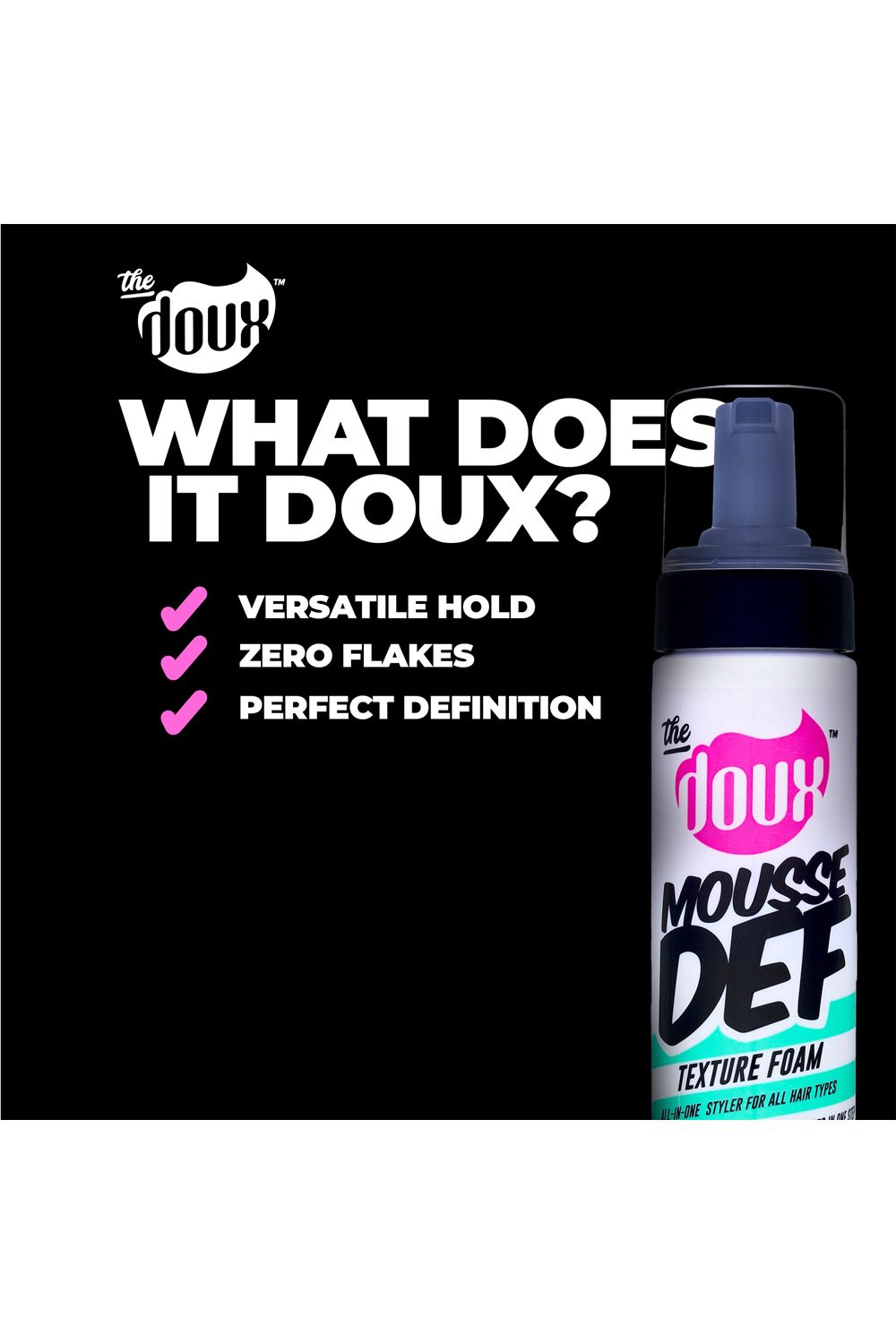 The Doux Mousse Def Texture Foam 207ml Multi image 4
