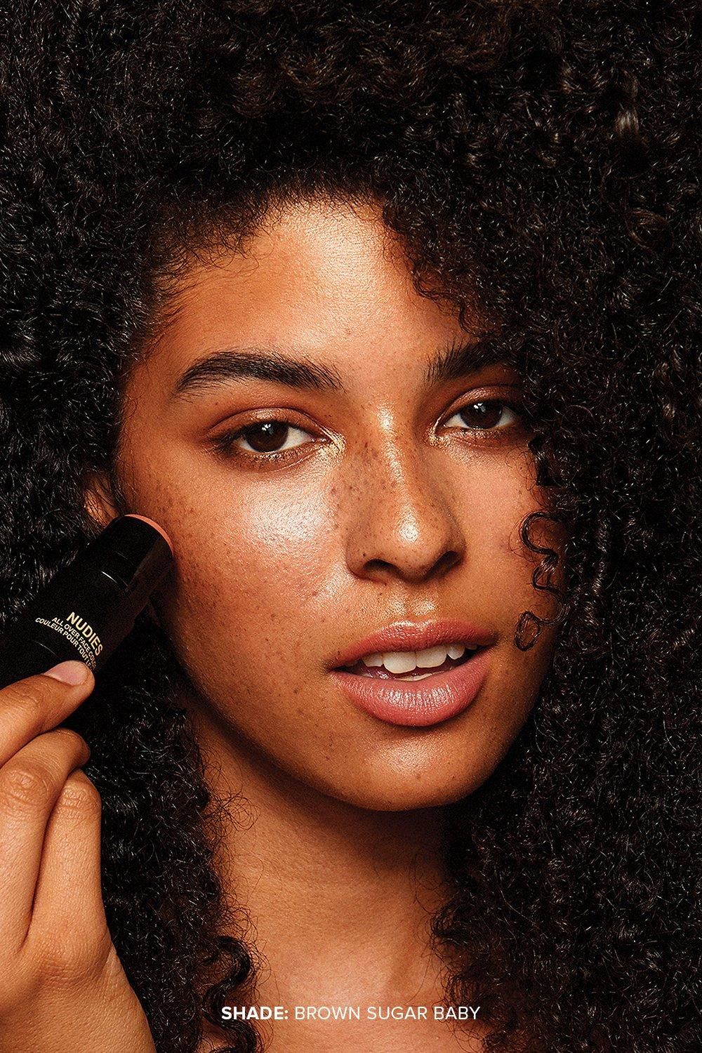Nudestix Nudies Glow All Over Face Highlighter Brown Sugar Baby image 2