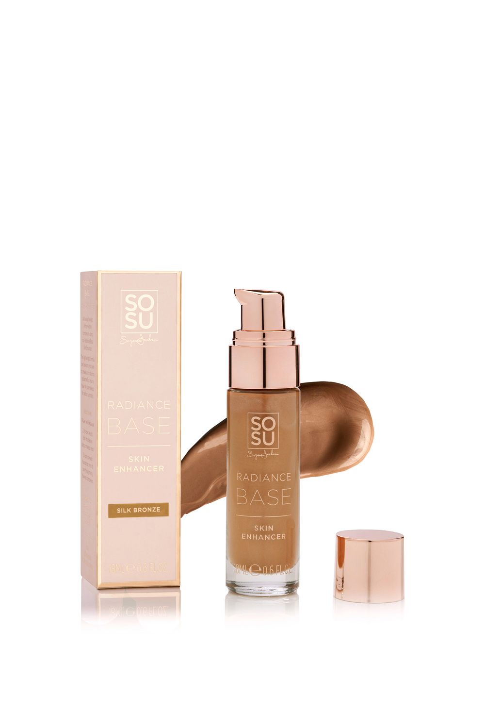 SOSU Cosmetics Radiance Base Skin Enhancer BB Cream 18ml Bronze image 1