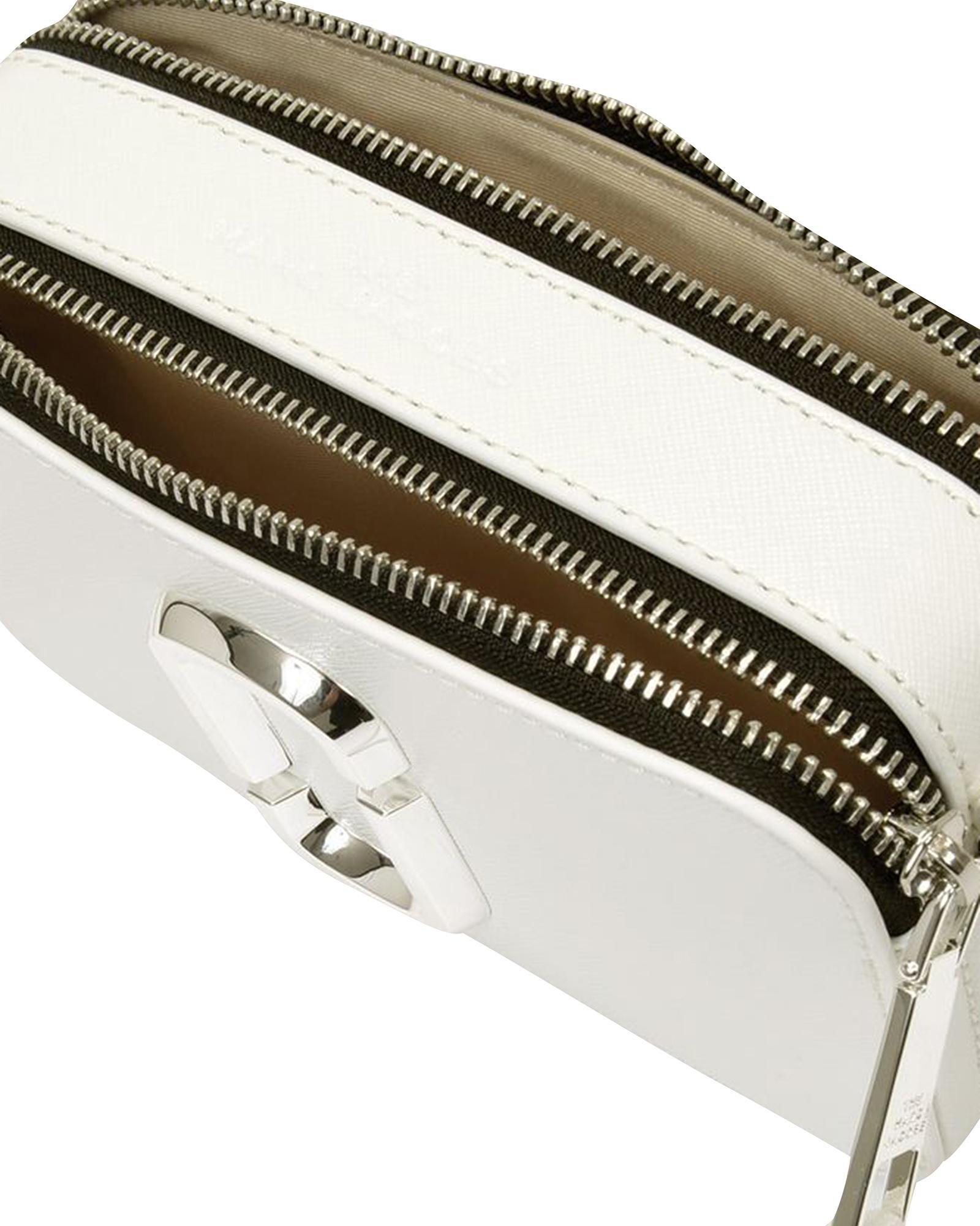 Marc Jacobs Snapshot Camera Bag Crossbody Wo - White | White Crossbody Bags image 3
