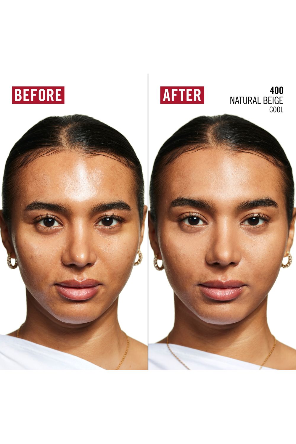 Rimmel London Kind & Free BLUR IT OUT Mattifying Skin Tint 30ml 400 Natural Beige image 2