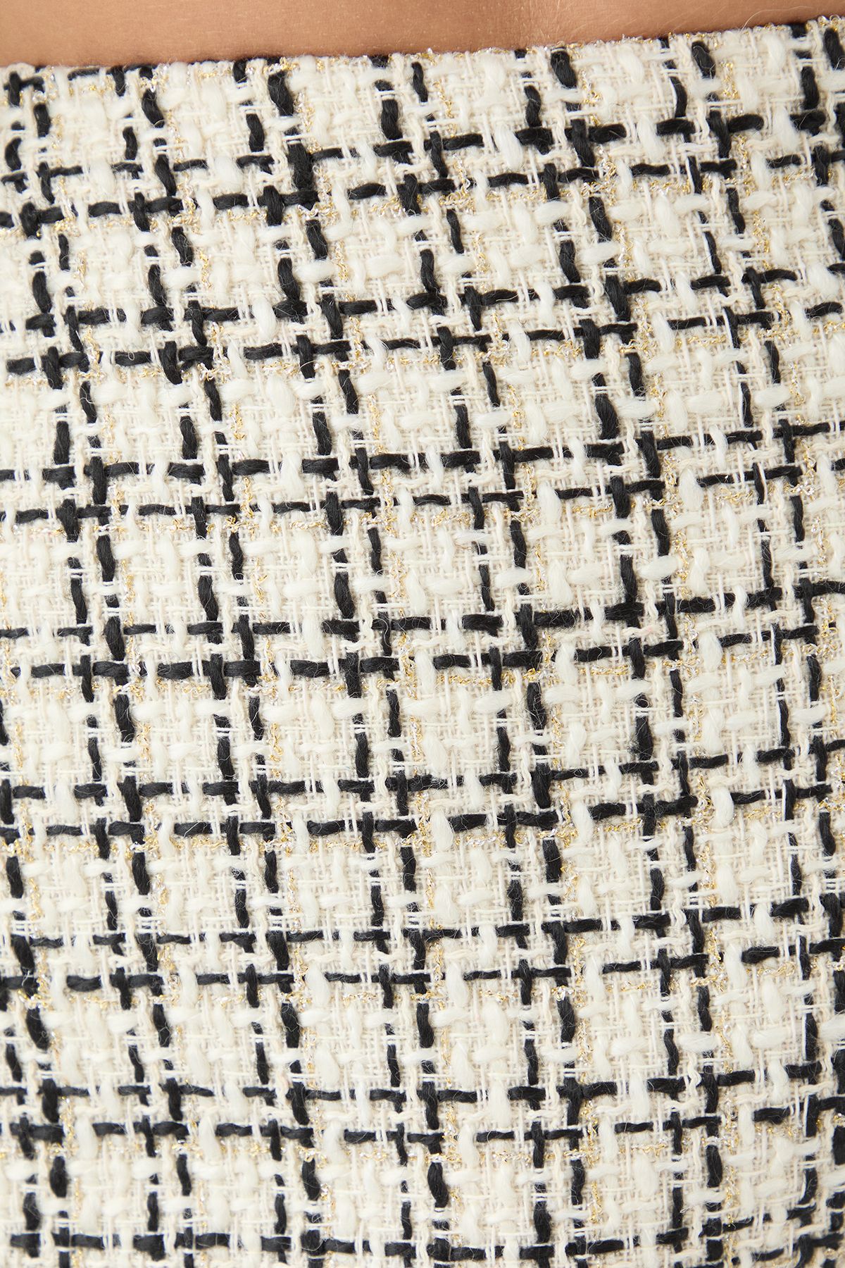 MissPap Premium Boucle mini skirt Mono image 4