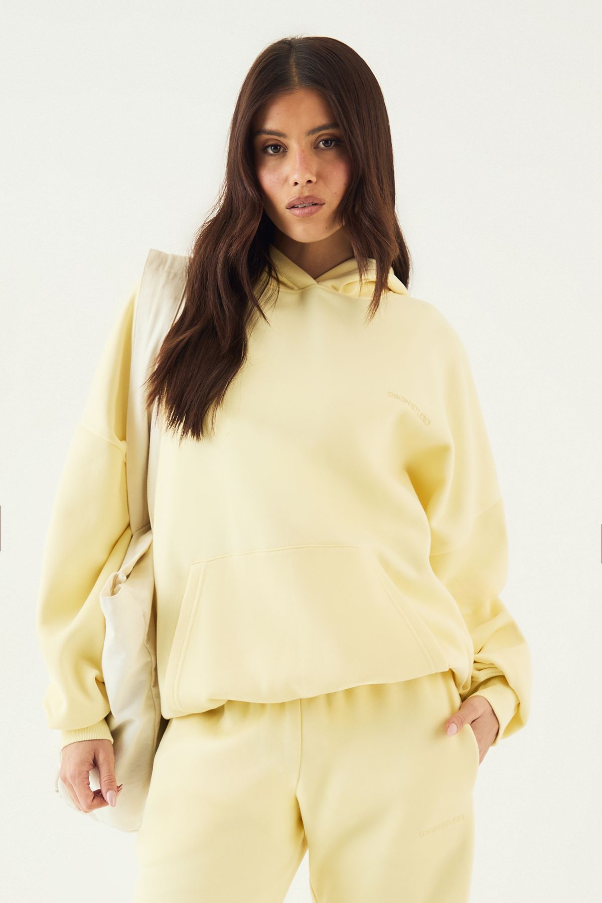 DSGN Studio DSGN Studio Oversized Hoodie Butter image 1