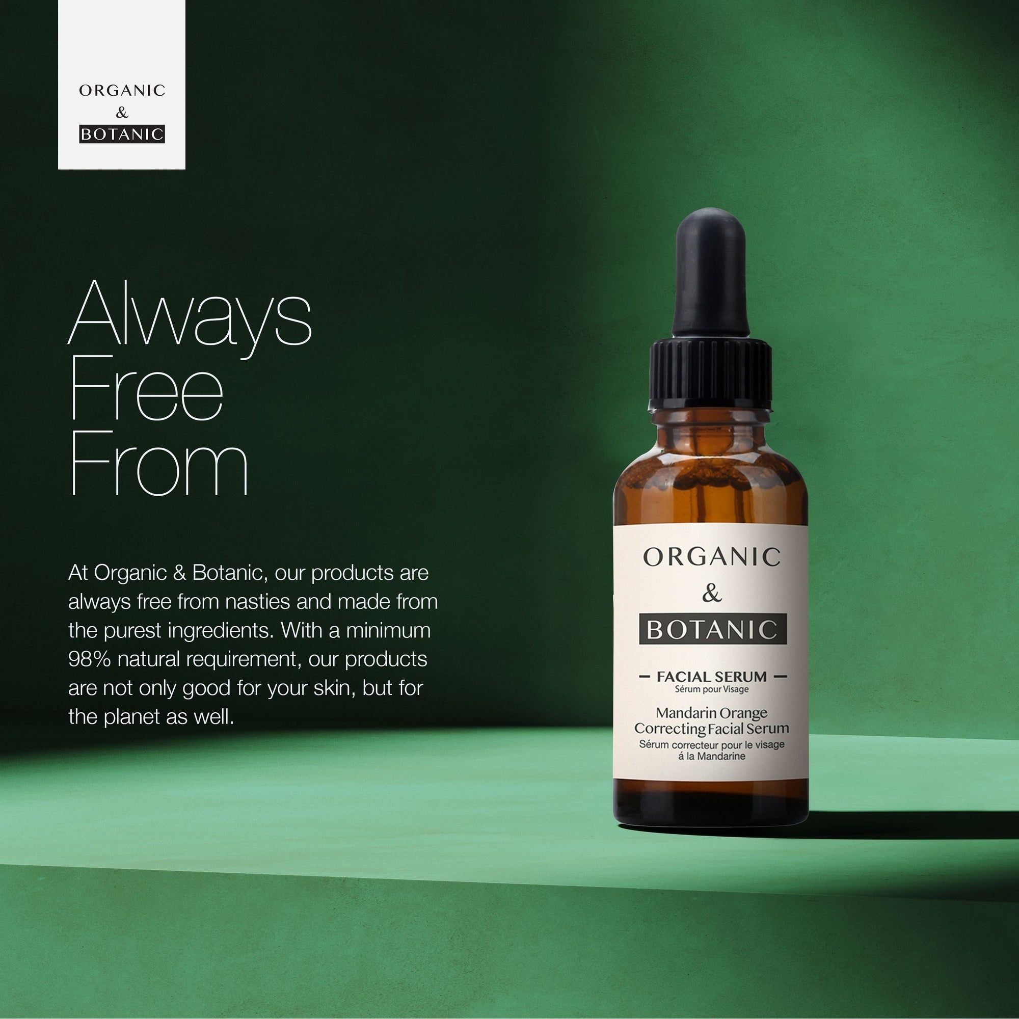 Organic & Botanic Mandarin Orange Correcting Facial Serum 30ml image 3
