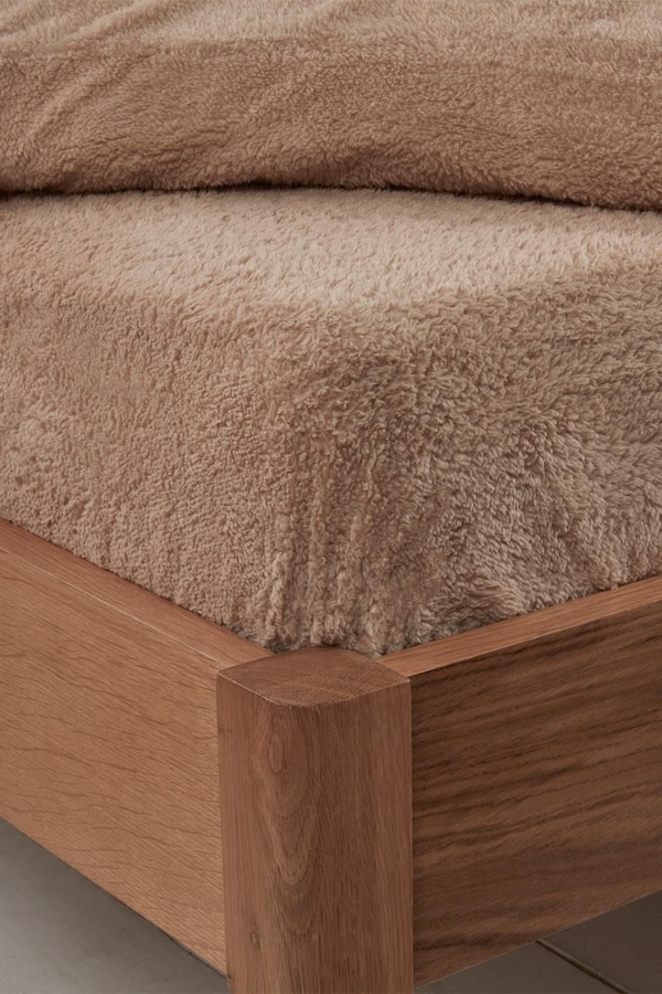 OHS Teddy Fleece Thermal Fitted Bed Sheet