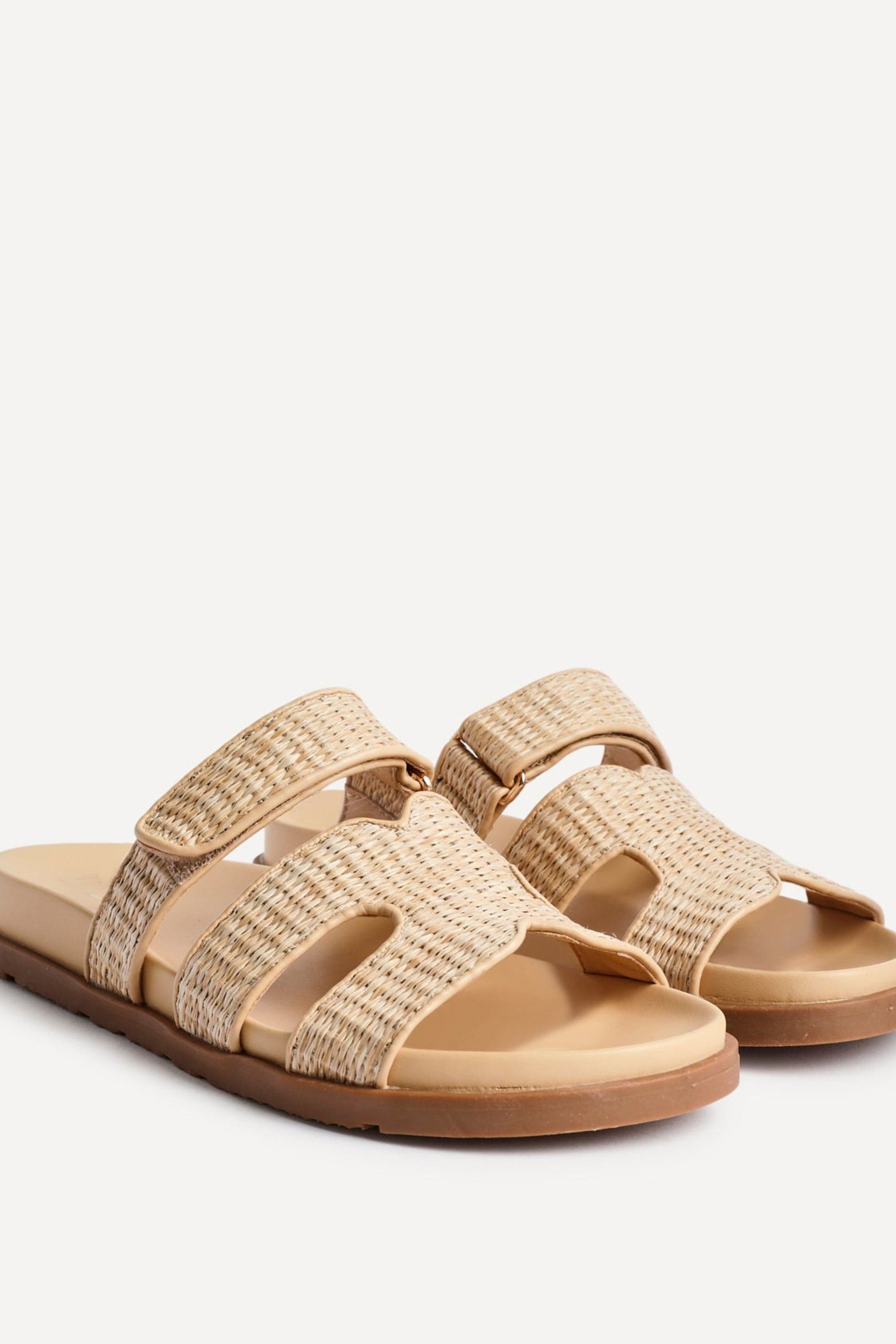 Linzi Avena Natural Flat Sandals image 4