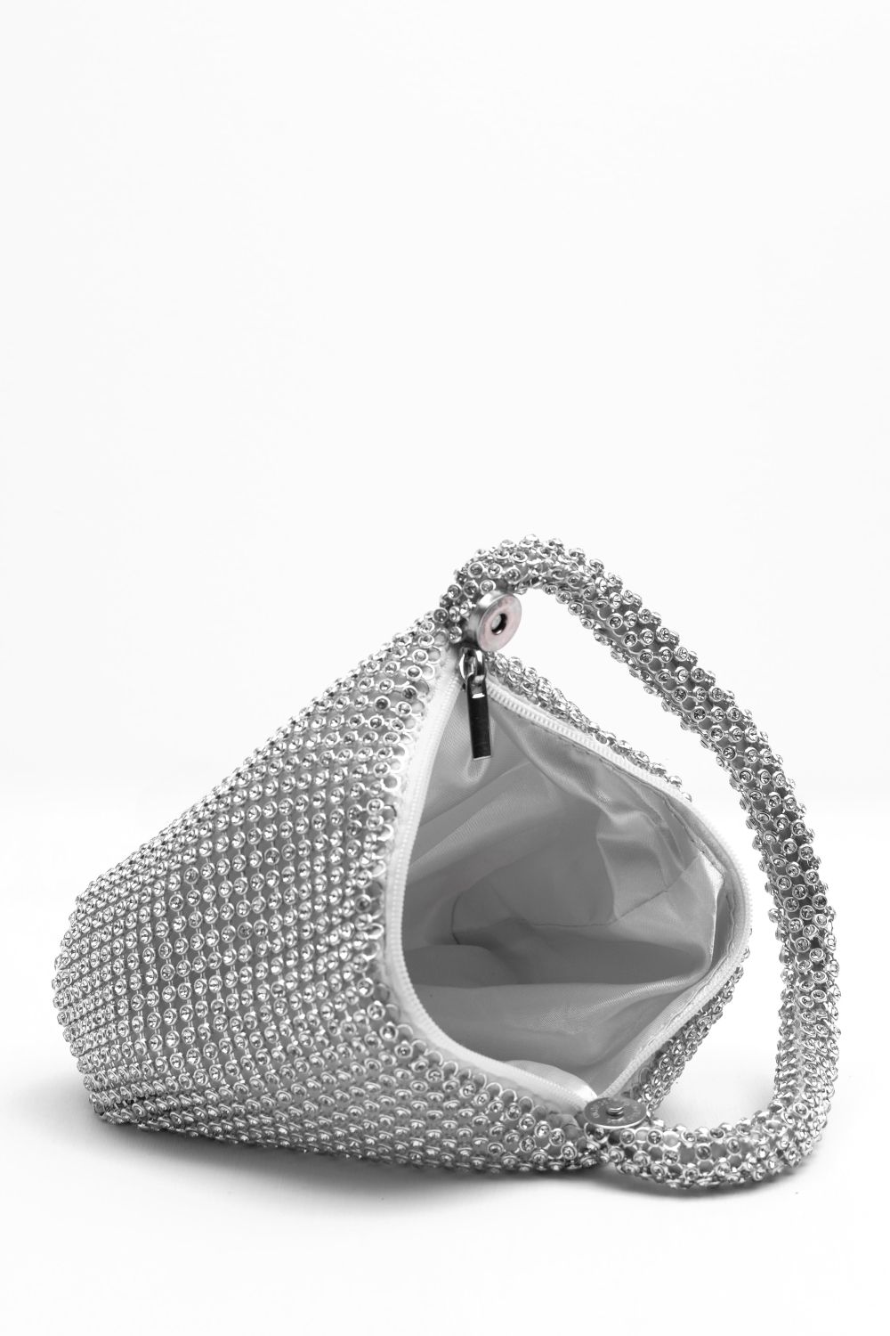Where's That From 'Diamante' Mini Chainmail Pouch Bag image 2
