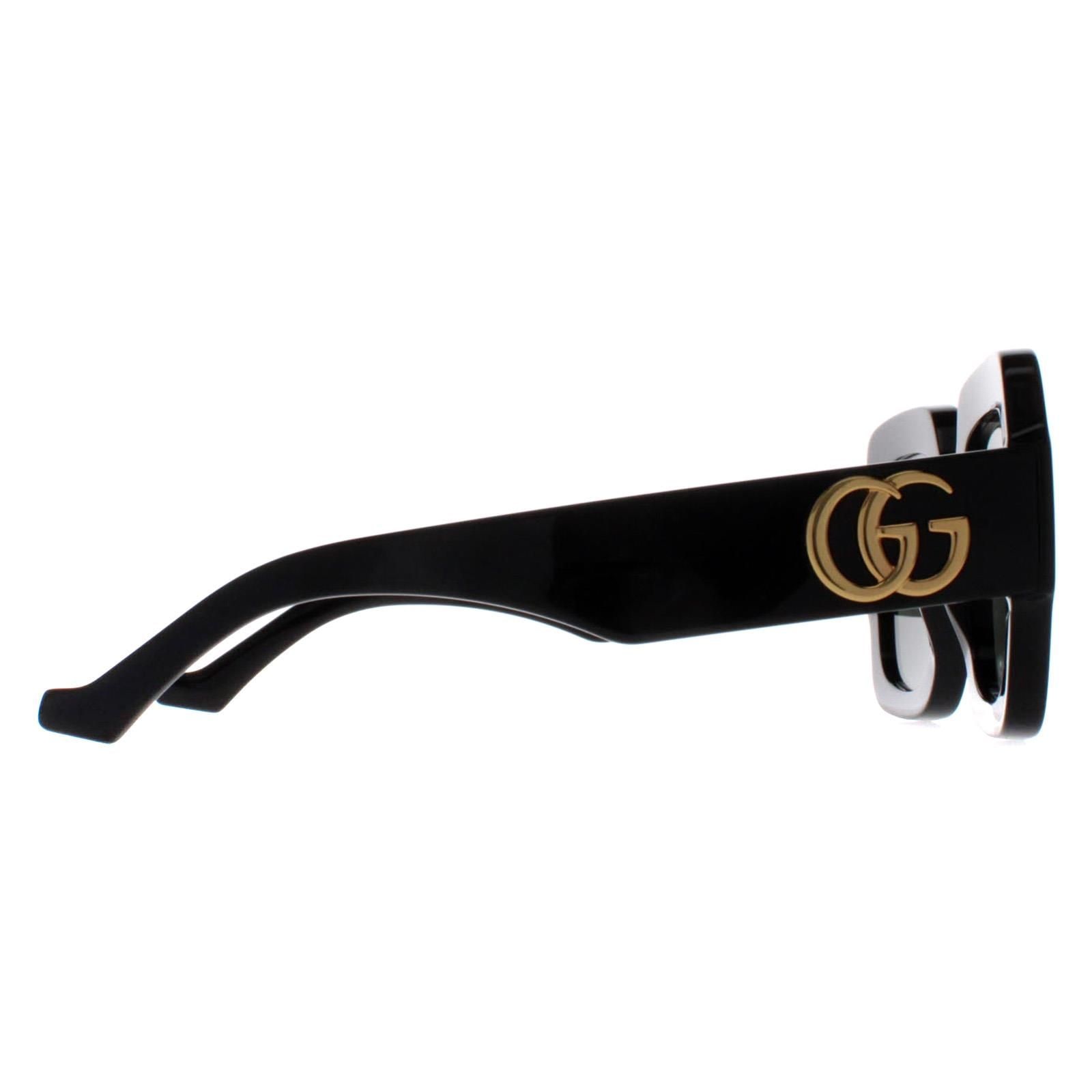 Gucci Square Black Grey GG1547S image 5