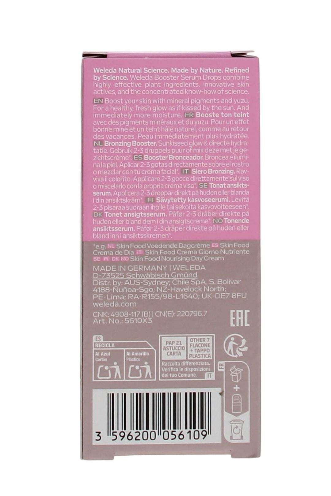 Weleda Weleda Sunkissed Bronzing Serum Booster Drops 30ml Misc image 2