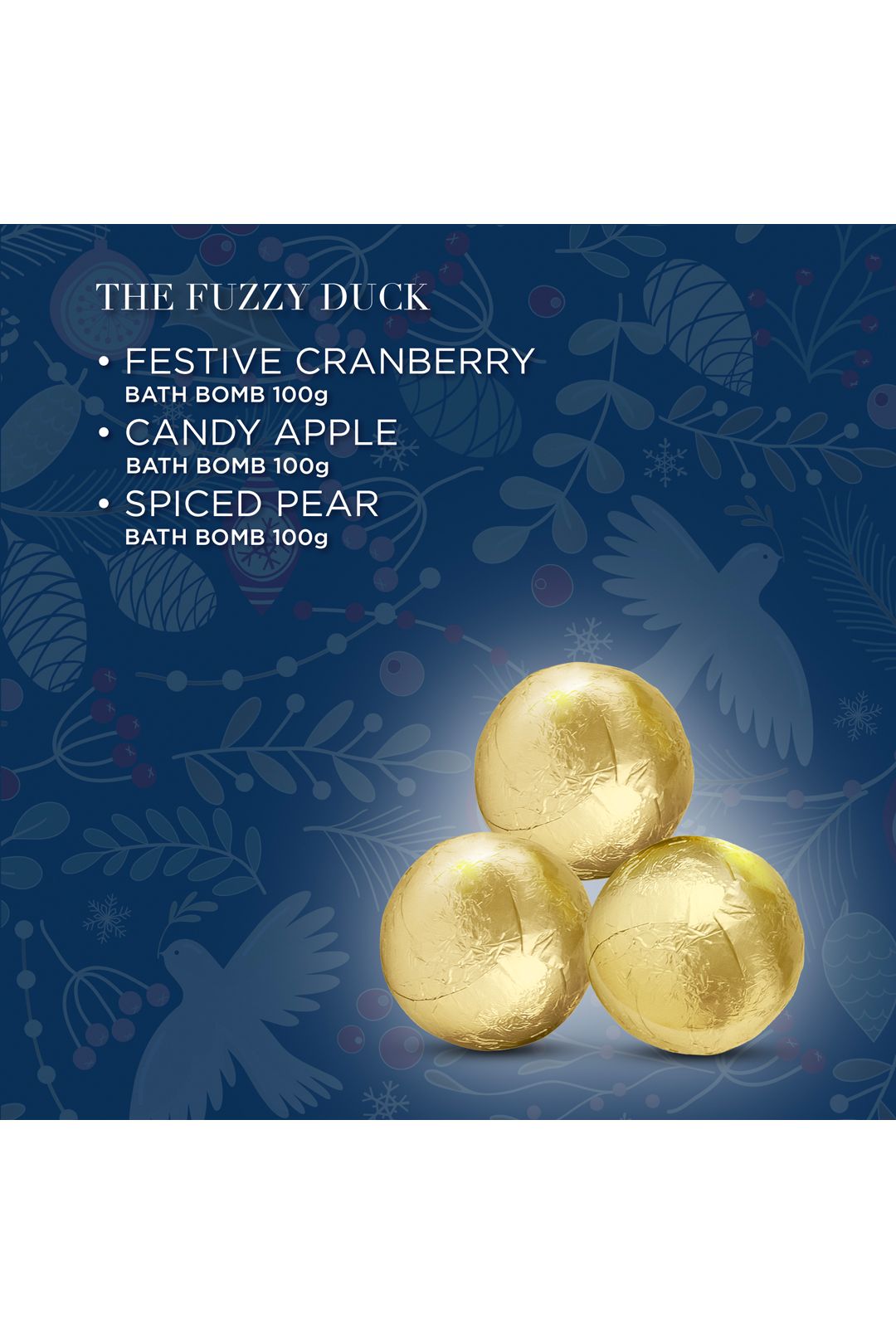 Baylis & Harding The Fuzzy Duck Winter Wonderland Luxury Bath Bombs Gift Set Multi image 4