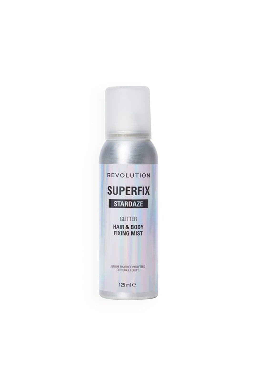 Revolution Superfix Glitter Shine Body and Hair 125ml Multi image 1