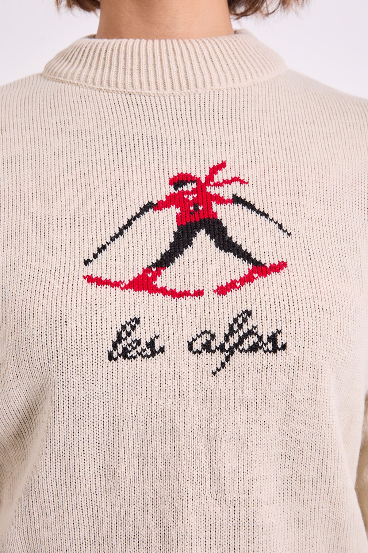 Dorothy Perkins Ski Alps Christmas Jumper Ivory image 4