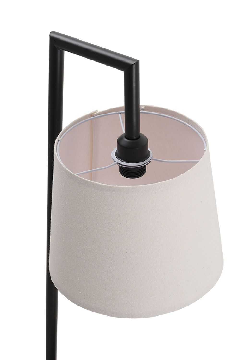 Living and Home Metal Tray Table Floor Lamp image 6