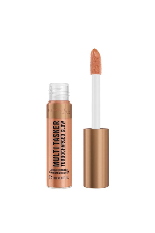 Rimmel London Multi Tasker Turbocharged Glow Liquid Illuminator 10ml 007 Spilling The Tea