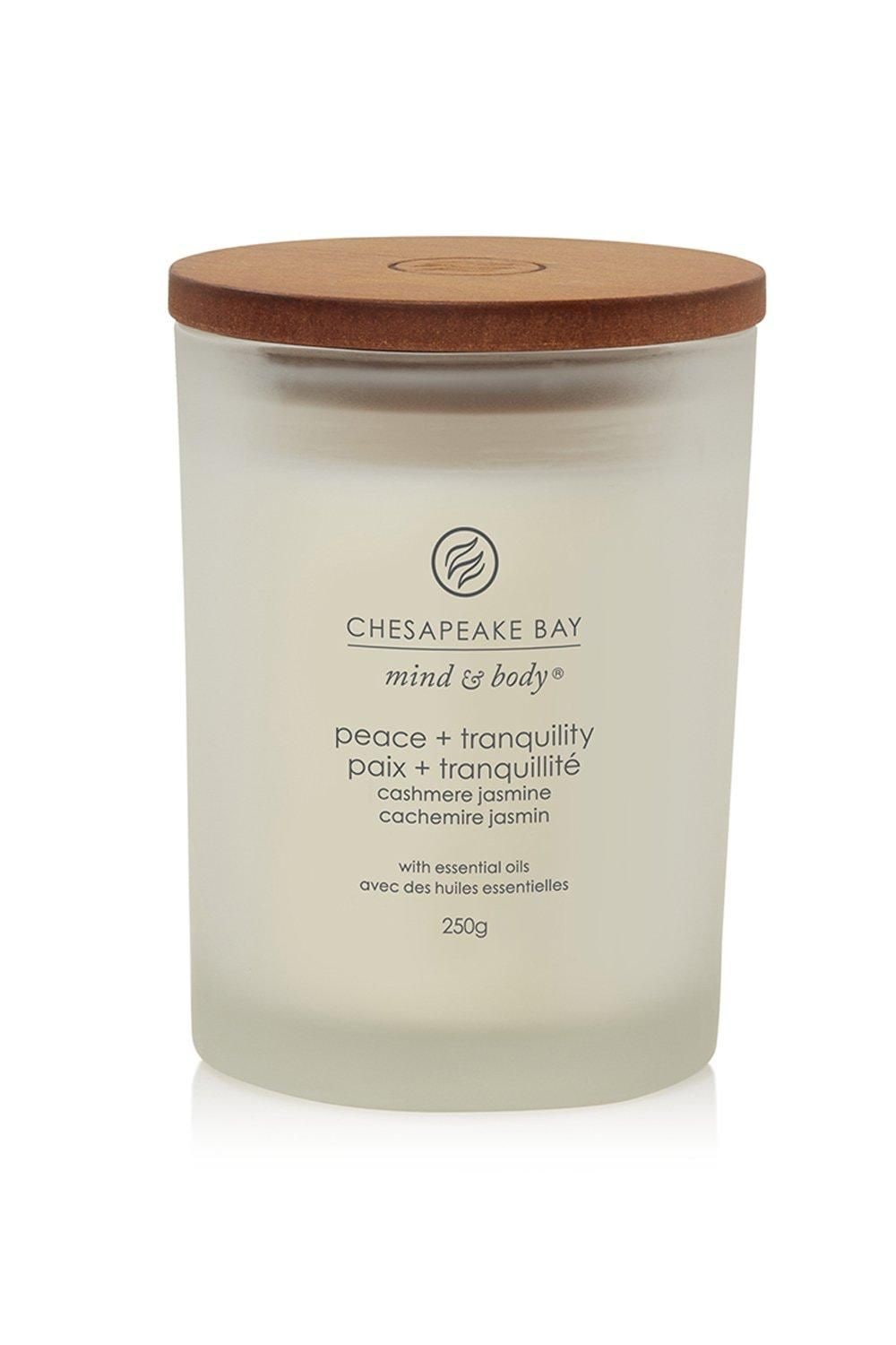 Chesapeake Bay Peace + Tranquility Medium Candle White image 1