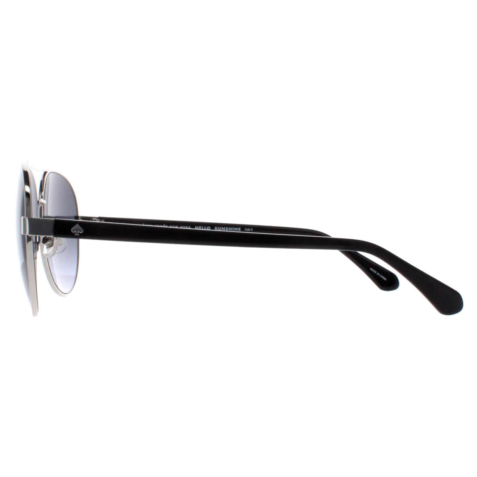 Kate Spade Aviator Palladium Dark Grey Gradient Averie/S image 3