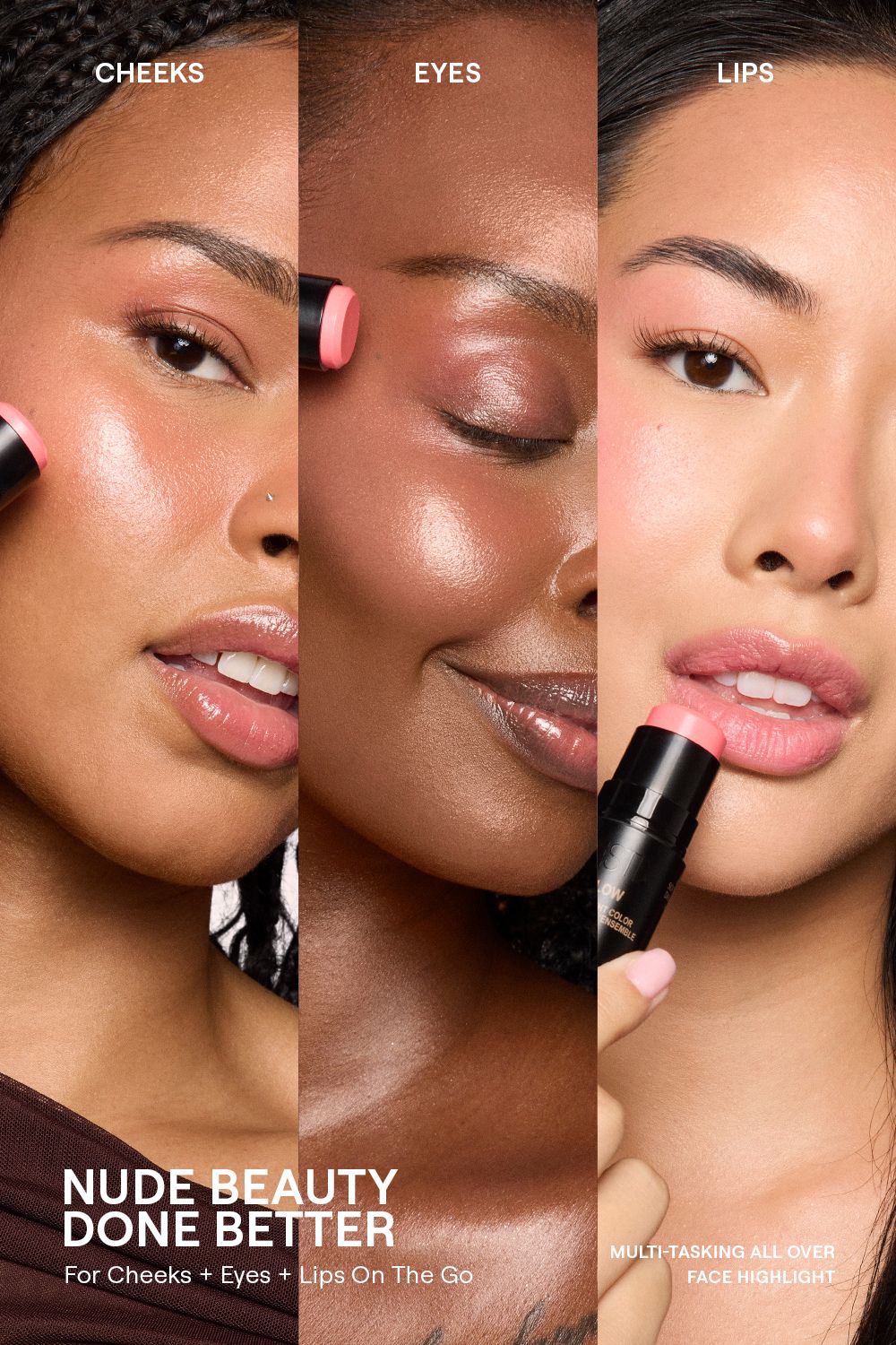 Nudestix Nudies Glow All Over Face Highlighter I Dew image 4