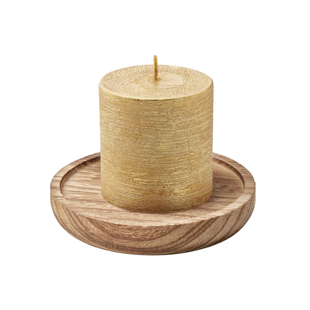 MidOcean Pentas Round Wooden Scented Candle image 1