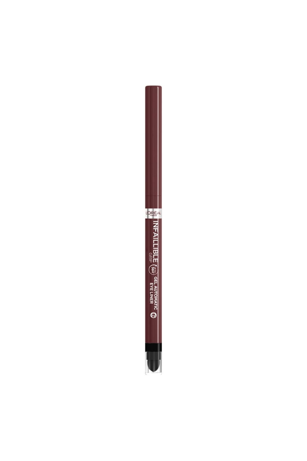 L'Oréal Paris Infallible Grip Gel Automatic Bronze Blaze Eye Liner Velvet Bordeaux image 1