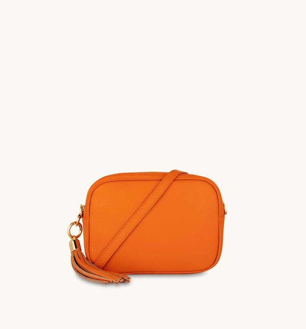 Apatchy London The Tassel Leather Crossbody Bag