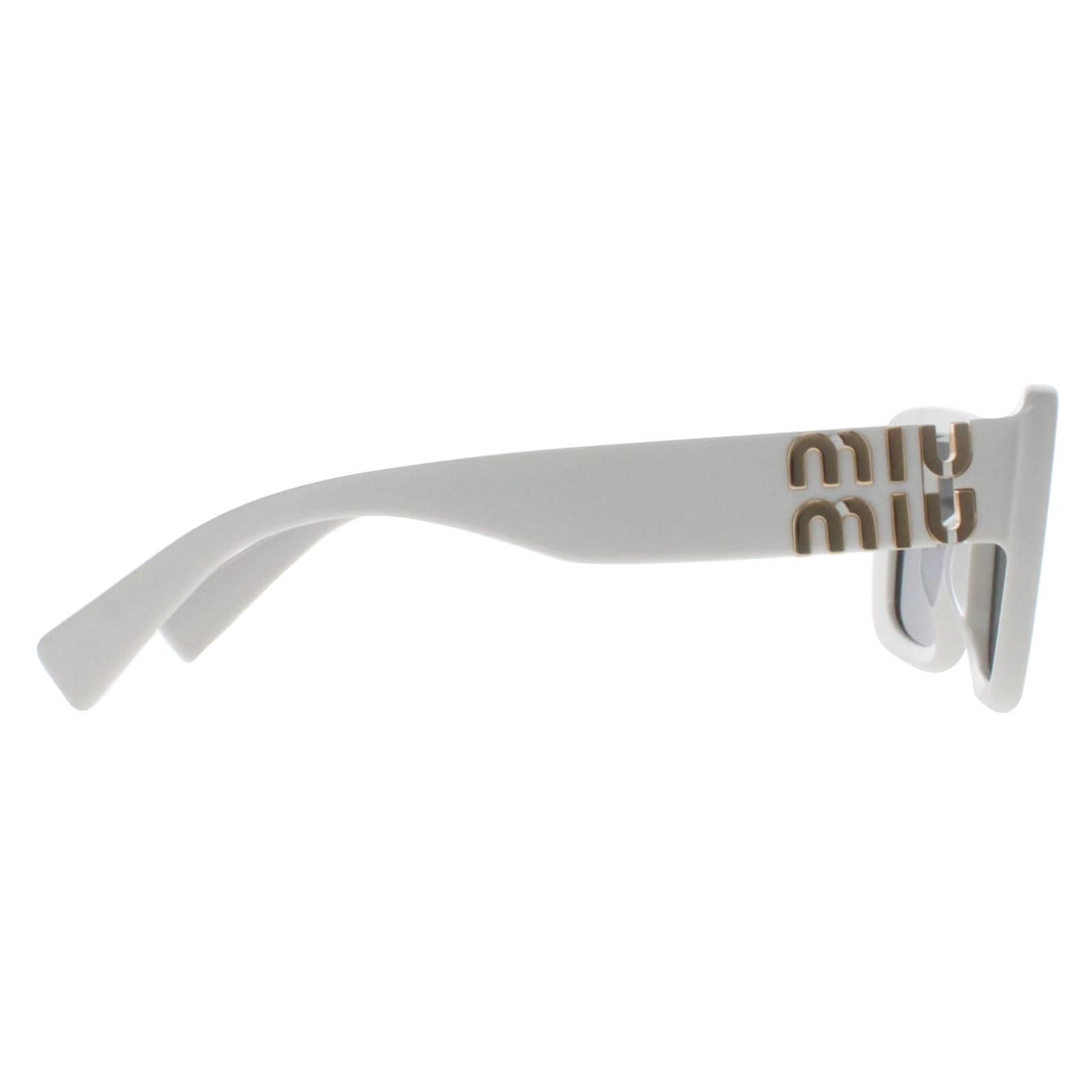 Miu Miu Rectangle White Dark Grey MU07YS image 5