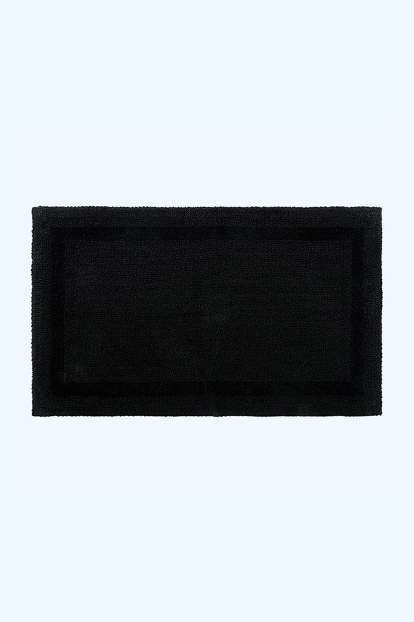 Homescapes Luxury Bath Mat Reversible 100% Cotton 1600GSM, 50 x 80cm, Extra Soft