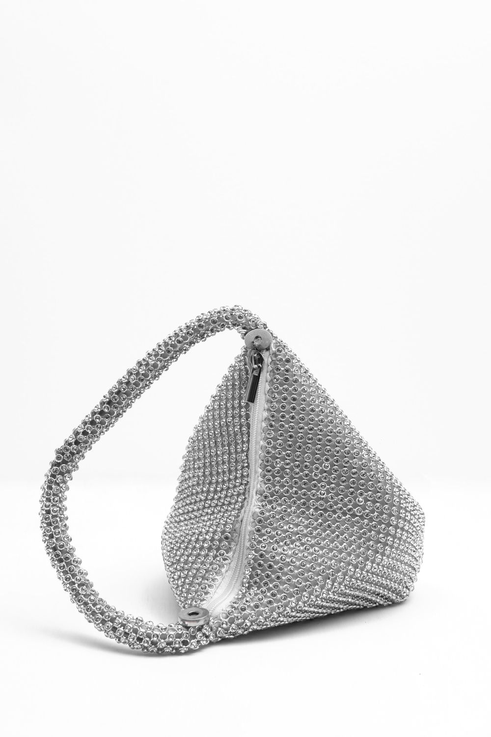 Where's That From 'Diamante' Mini Chainmail Pouch Bag image 4