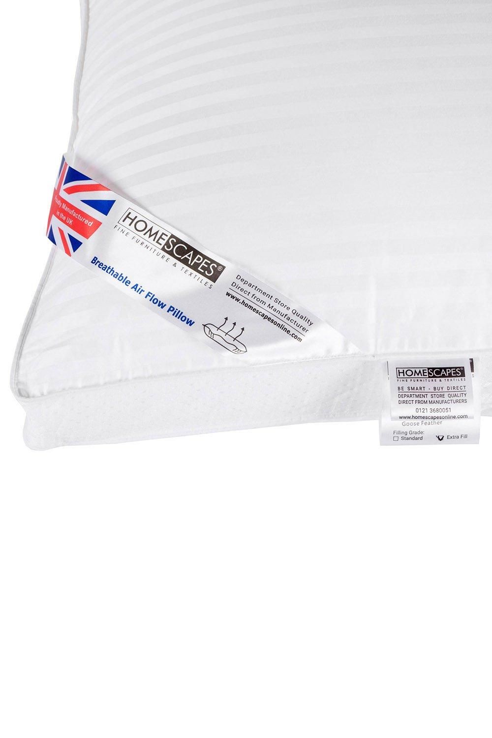 Homescapes Air Flow Pillow Super Microfibre, 48 x 74 cm image 3