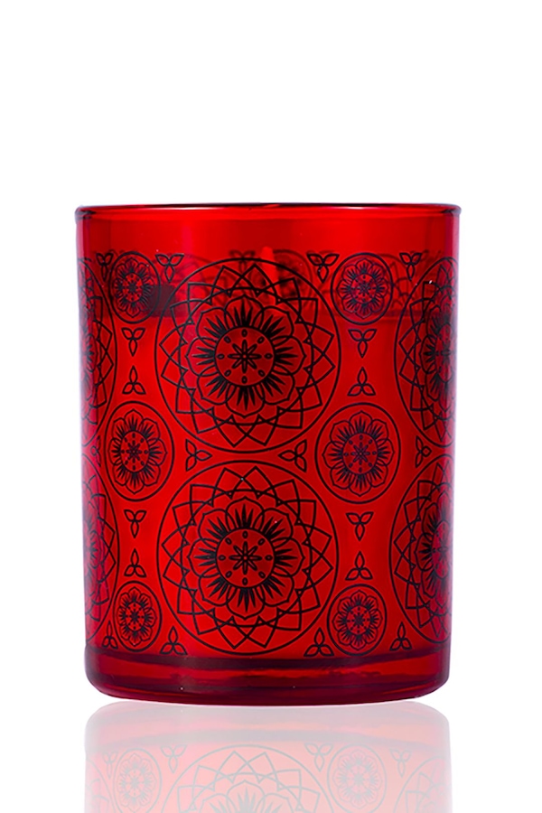 Spa Ceylon Cardamom Rose - Aromaveda Natural Candle 200g