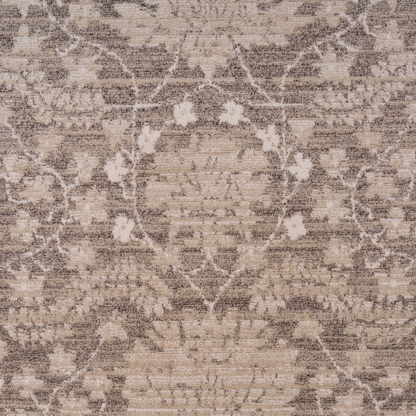 Kukoon Neutral Beige Floral Motif Area Rug image 4