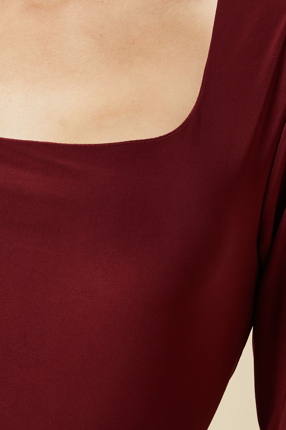 Dorothy Perkins Double Layer Slinky Top Berry image 5